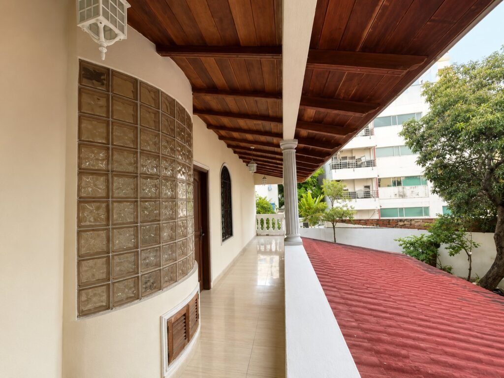 Balcón privado de la Suite Colonial